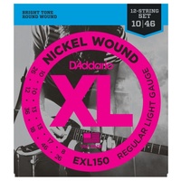 D'Addario EXL150 Regular Light 12-String