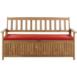 Beliani Sovana 160 x 91 x 60 cm Rot