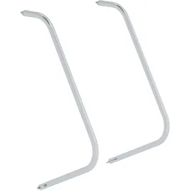 Günzburger Steigtechnik Handlauf für Podesttreppe beidseitig begehbar 3-stufig