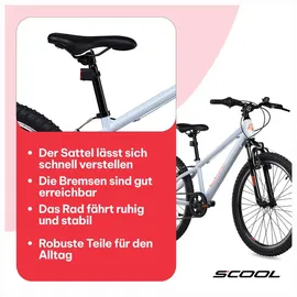 coolmobility gmbh S'COOL Xroc 24 Zoll grau/orange