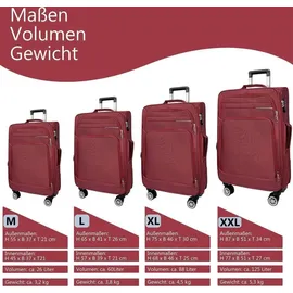 my travel bag 4-Rollen 65 cm / 60 l rot