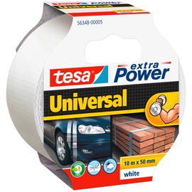Tesa extra Power Universal 10 m Weiß
