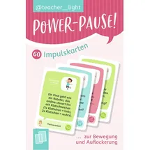 Verlag An der Ruhr Power-Pause! 60 Impulskarten zur Bewegung und Auflockerung: Spielerisch Körperwahrnehmung, Koordination und Teamgeist stärken (Impulse von teacher__light)
