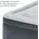 Comfort-Plush Queen Luftbett L x B x H x x 56cm Grau