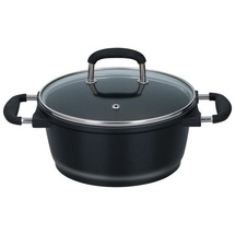 Edco Eindhoven B.V. 2x Alpina Aluguss Topf D20xH9,5cm Profi Kochen Küche Töpfe 2er Set