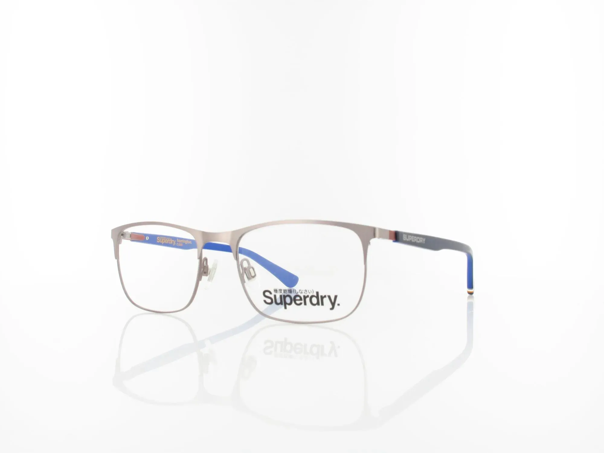 Superdry Harrington 005 53 silver dark blue