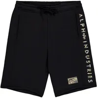 Alpha Industries Shorts Camo Jogger Shorts - black in