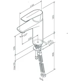 AM PM FGA82122 Waschtischarmatur Schwarz