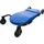 BGS Werkstatt-Rollbrett Kunststoff/Polypropylen/Stahlrohr 1090 x 485 mm blau