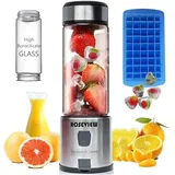 Smoothiemaker smoothiemixer smoothie blender für smoothies ROSEVIEW tragbarer mixer bester mini klein tragbar shakes maker crush to go kleiner shaker blend