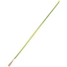 TRU Components 1566838 Litze LiY 1 x 0.75mm2 Grün, Gelb 10m