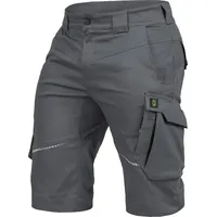 Leibwächter Shorts Flex-line Flexk27 Herren Gr. 60 grau/schwarz