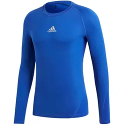 adidas AlphaSkin Herren nachhaltiges Longsleeve Rundhals-Pullover Sport-Pullover Fitness-Shirt CW9488 Blau - XXL