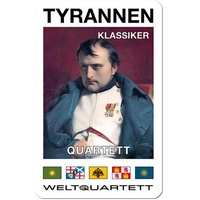 Kartenspiel Tyrannen Klassiker Quartett NEU/OVP