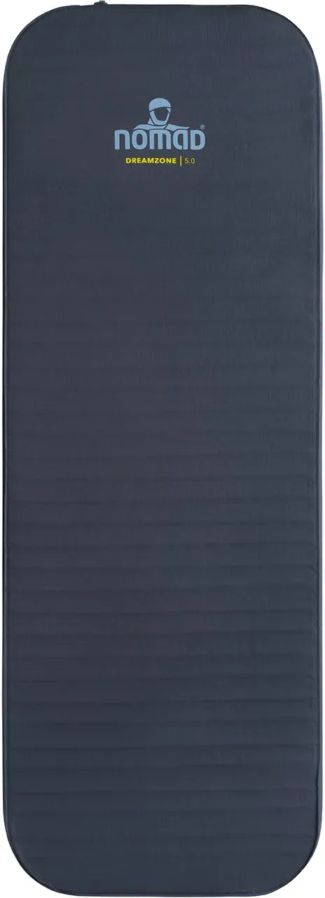 Nomad Dreamzone 5.0 Isomatte (198 x 68 x 5 cm / isoliert bis -25°C) - STK - dark grey