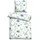 Castell 0020369 GEBLÜHMT Eisblau 135 x 200 cm + 80 x 80 cm