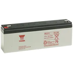 Yuasa Blei-Akku NP2.3-12 Pb 12V 2,3Ah VdS, Faston 4,8