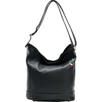 FLORENCE Shopper Leder Black