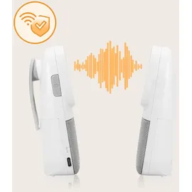 lionelo Babyline 2.2 mit Nachtlicht, Reichweite bis zu 400 m, Batterie bis zu 12 h, EcoVox Sparmodus, Alarme,