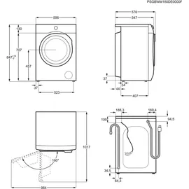 AEG L6FL731EX Waschmaschine (7 kg, 1400 U/min)