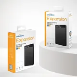 UnionSine Externe Festplatte 500GB ultradünn tragbar 2,5 Zoll USB 3.0, SATA, Festplattenspeicher für PC, Mac,TV, Wii U, Xbox, PS4 (Schwarz) HD2510