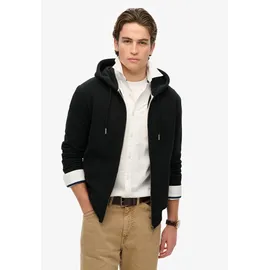 Superdry Kapuzensweatjacke »ESSENTIAL LOGO ZIP HOODIE HB« Superdry Black