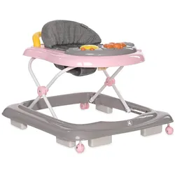 Bertoni Lauflernhilfe My Buggy Spielcenter Musik Treppenstopper höhenverstellbar rosa