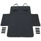 [en.casa] Autoschondecke Wolverhampton 185 x 171 cm Kofferraumschutz Schwarz