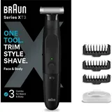 Braun Barttrimmer Series XT3100 Schwarz