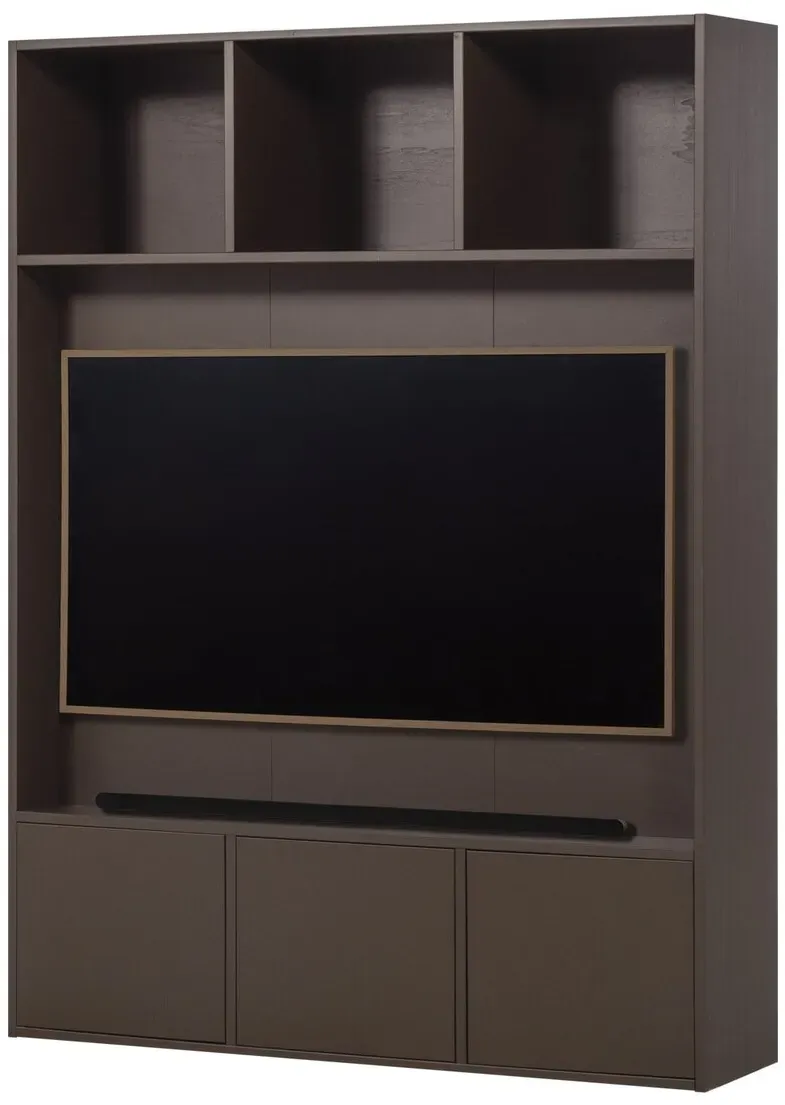 Schrank / TV-Schrank Meggy - Kiefernholz Mittelbraun, 160 cm