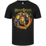 Heavysaurus T-Shirt - Metal-Kids - Rock 'n Rarr - 152 bis 164 - für Mädchen & Jungen - Größe 164 - schwarz - Lizenziertes Merchandise! - 164