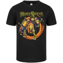 Heavysaurus T-Shirt - Metal-Kids - Rock 'n Rarr - 152 bis 164 - für Mädchen & Jungen - Größe 164 - schwarz - Lizenziertes Merchandise! - 164