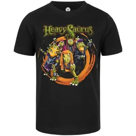 Heavysaurus T-Shirt - Metal-Kids - Rock 'n Rarr - 152 bis 164 - für Mädchen & Jungen - Größe 164 - schwarz - Lizenziertes Merchandise! - 164