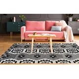 Arte Espina Ethnie 325 grau, B/H/L: ca. 160x1x230 cm - Grau