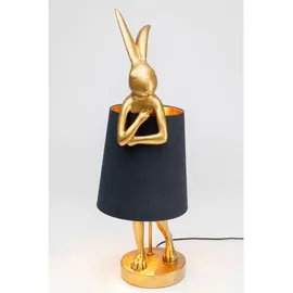 Kare Tischleuchte Animal Rabbit Gold/ Schwarz