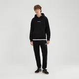 Ellesse Jogginganzug "SUCRE 2 JOG SUIT", Herren, Gr. L, schwarz, angeraute Sweatware, Obermaterial: 70% Baumwolle, 30% Polyester, Sportanzüge Jogginganzug