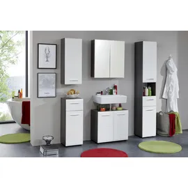 WELLTIME Hängeschrank Sovana 30 x 24 x 77 cm Weiß