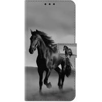 Hülle für iPhone 11 Handyhülle [Premium PU Leder] [Kartenfach] [Standfunktion] TPU Stoßfest Schutzhülle Klapphülle Handytasche Lederhülle für iPhone 11,Pferd