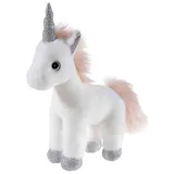 HEUNEC 320970 - EINHORN stehend mit Glitzer, 28 cm