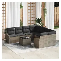 vidaXL Loungesofa grau