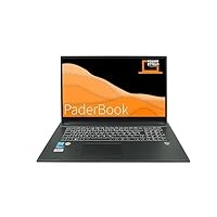 PaderBook Basic i77   17,3" FHD   Core i7 1255U   RAM: 64GB   SSD: 2000GB   beleuchtete RGB Tastatur   DVD-Brenner   Windows 11 Pro   Office 2021 Professional