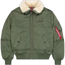 Alpha Industries B-15 III TT Two Tone grün 2XL