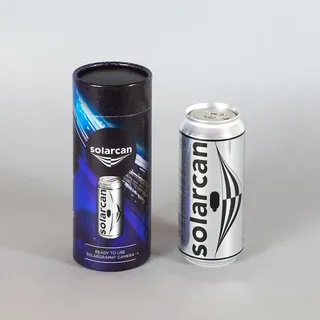 THE SOLARCAN Lochkamera blau