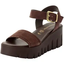 TAMARIS Keilsandaletten Damen Braun 42