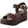 TAMARIS Keilsandaletten Damen Braun 42