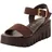 TAMARIS Keilsandaletten Damen Braun 42
