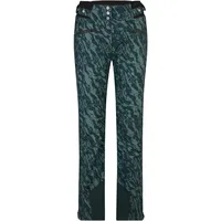 Ziener Damen TILLA Ski-Hose/Schnee-Hose | atmungsaktiv, wasserdicht, Primaloft, Jungle