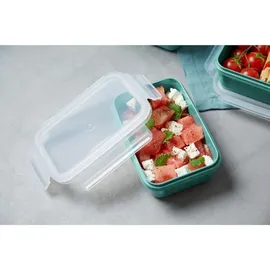 Emsa Clip & Close rechteckig petrol 0,55 l