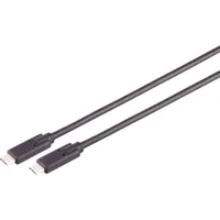 ShiverPeaks S/CONN maximum connectivity USB-C Verbindungskabel, USB Kabel Typ-C Stecker auf Typ C Stecker, 4.0 G (2 m, USB 4.0), USB Kabel
