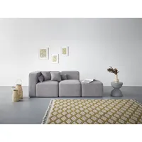 Home Affaire 3-Sitzer Sundstrup, Modulserie, individuelle Zusammenstellung grau